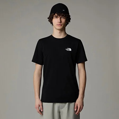 The North Face M Ss Simple Dome Tee Erkek T-shirt NF0A87NGJK31 (NF0A87NGJK31) Siyah