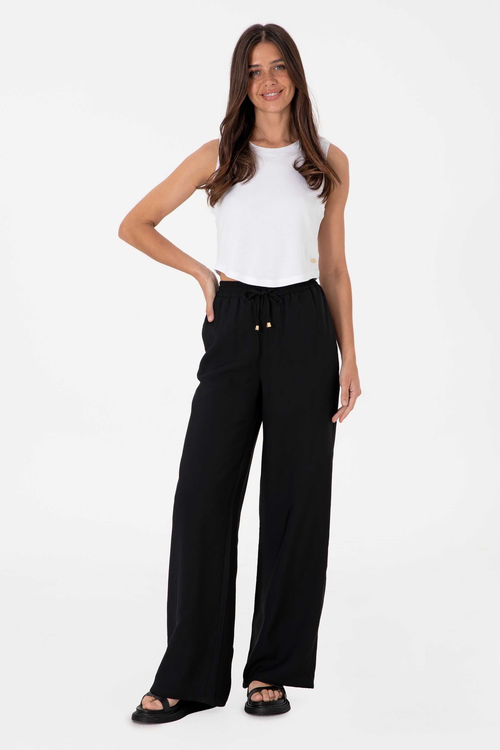 U.S. Polo Assn. Kadın Pantolon 2107035 (2107035) Siyah