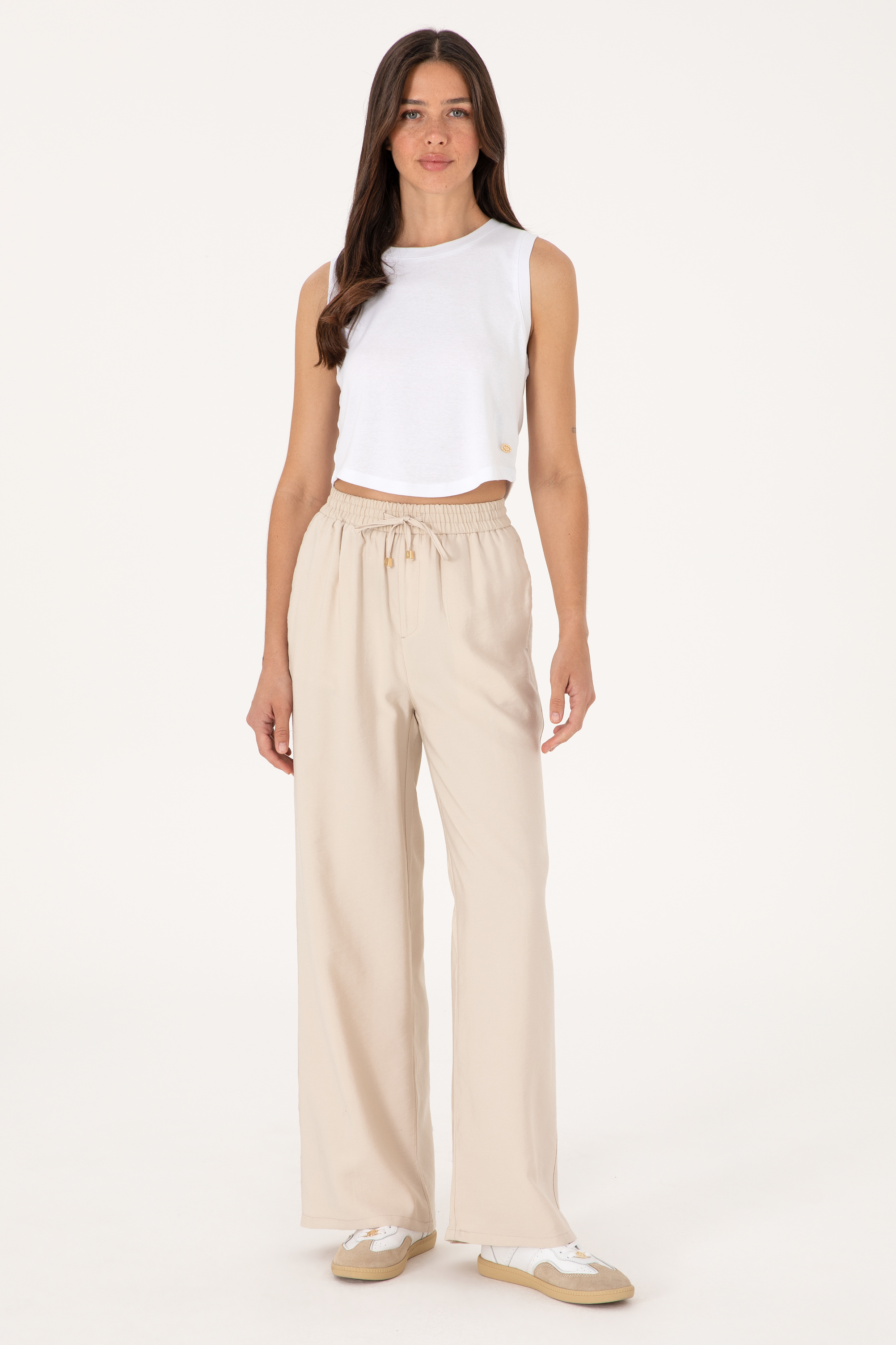 U.S. Polo Assn. Kadın Pantolon 2107035 (2107035) Taş