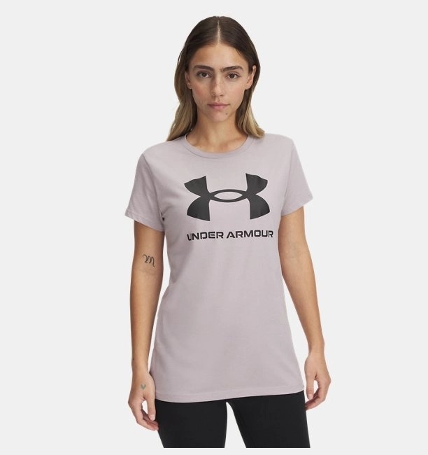 Under Armour Ua Logo Ss Kadın T-shirt 1356305-009 (1356305-009) Gri