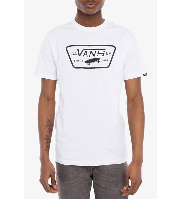 Vans Full Patch Erkek T-shirt VN000QN8YB21 (VN000QN8YB21) Beyaz