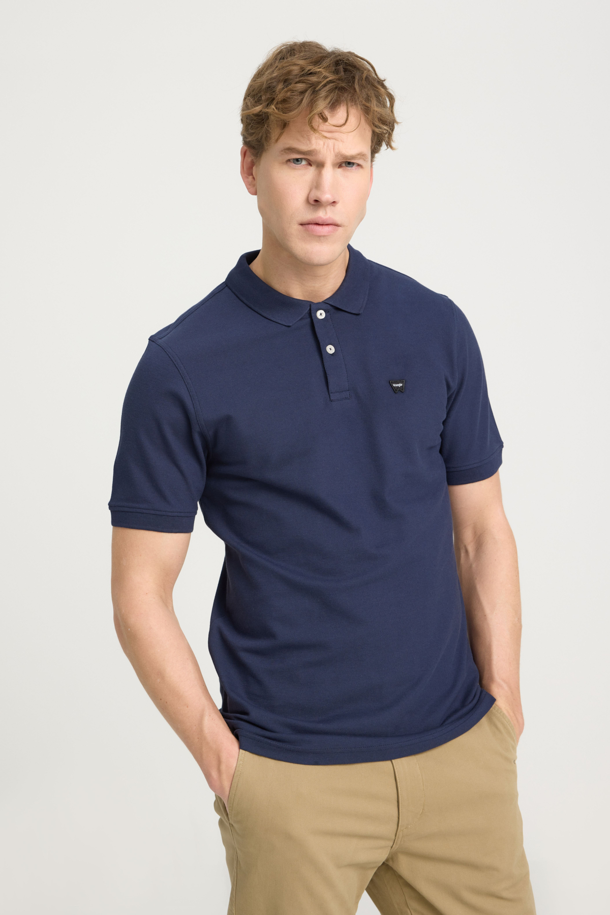 Wrangler Regular Fit Erkek Polo T-shirt MW7D5K4XX2T410 (MW7D5K4XX2T410) Lacivert