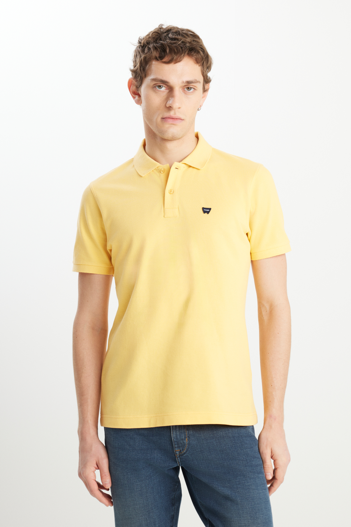 Wrangler Regular Fit Erkek Polo T-shirt MW7D5K4XX2TXCU (MW7D5K4XX2TXCU) Sarı