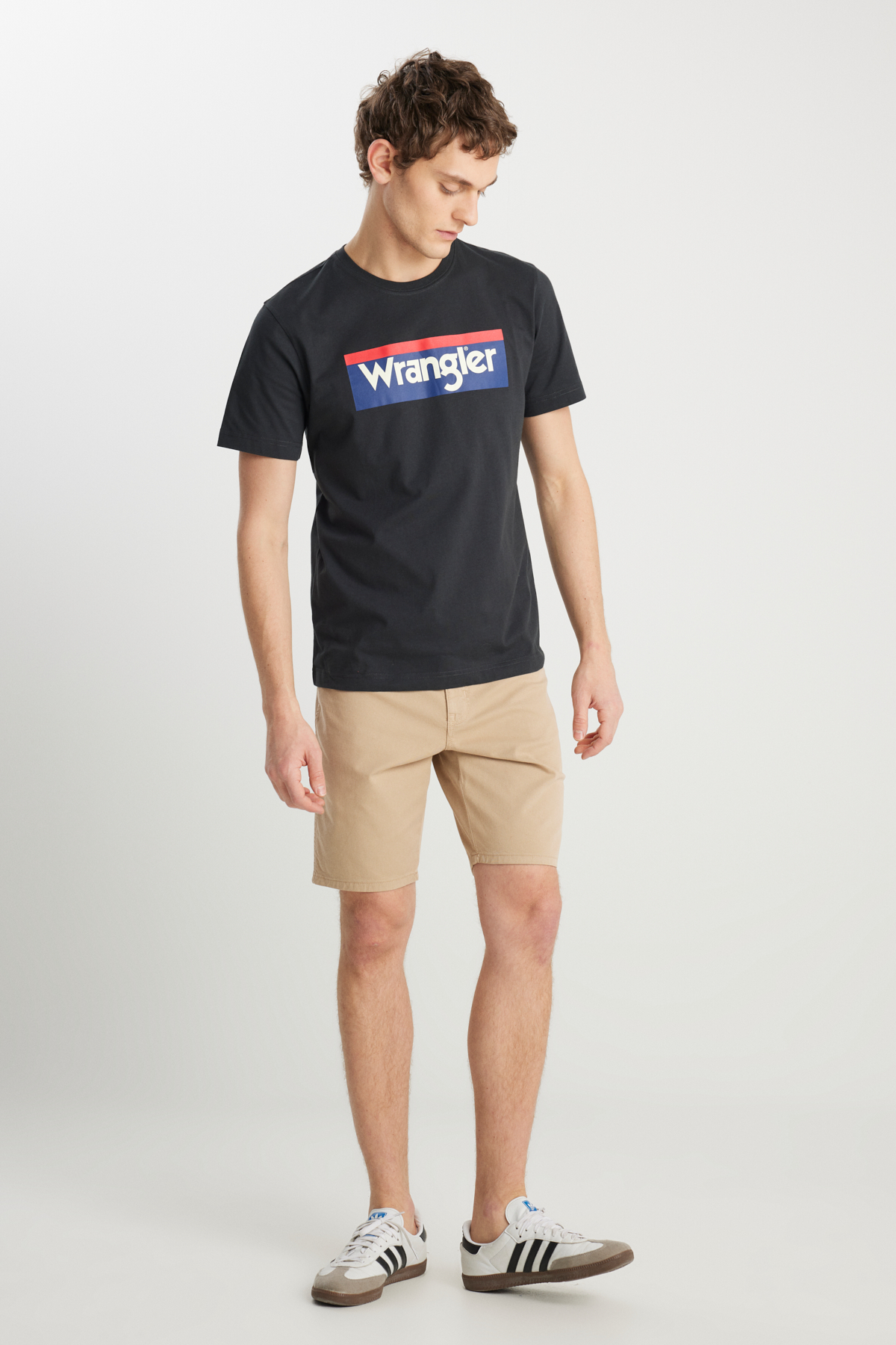 Wrangler Slim Fit Dar Kesim Pamuklu Esnek Erkek Şort W211205211 (W211205211) Camel