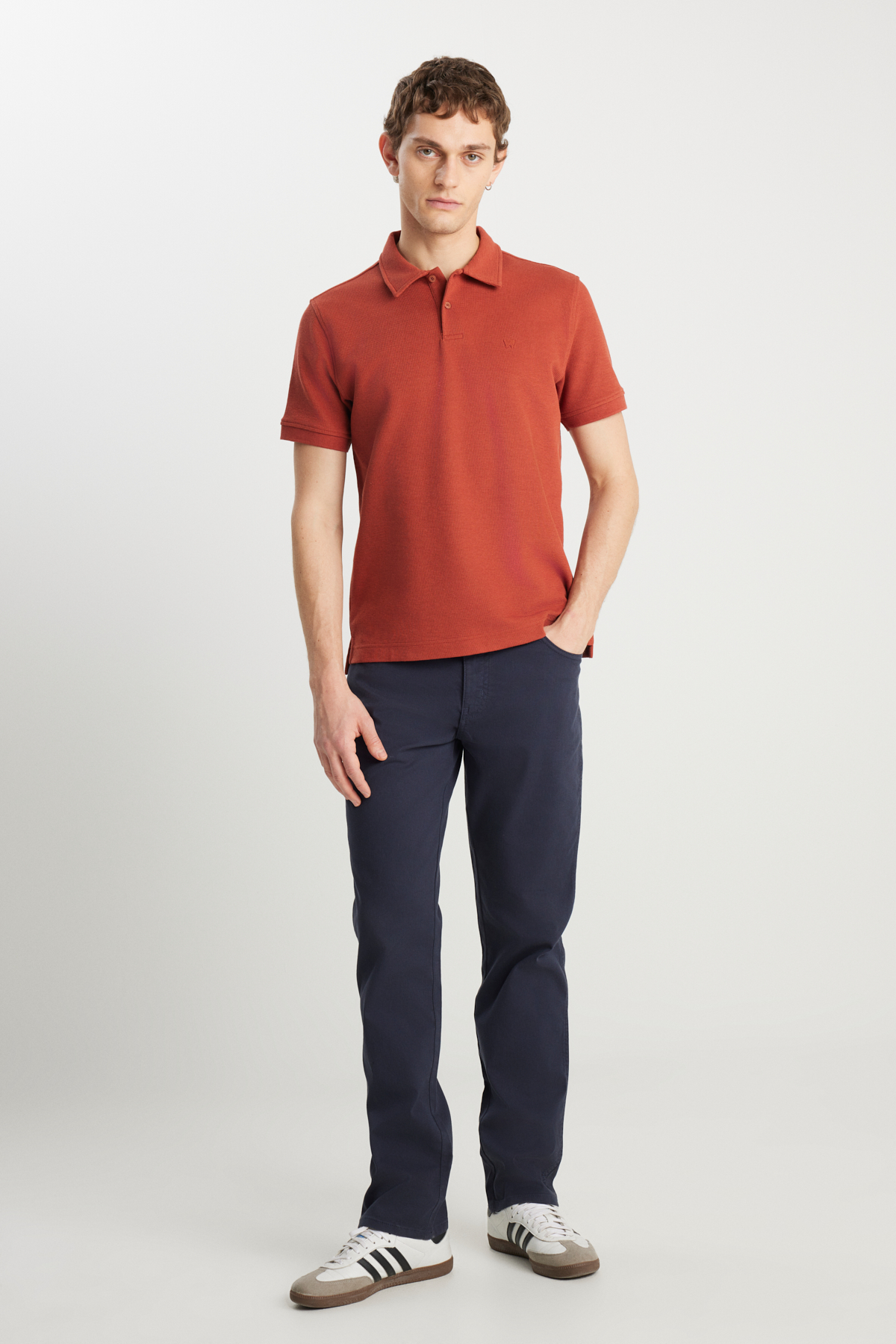 Wrangler Texas Straight Fit Pamuklu Esnek Erkek Pantolon W1218646411 (W1218646411) Lacivert