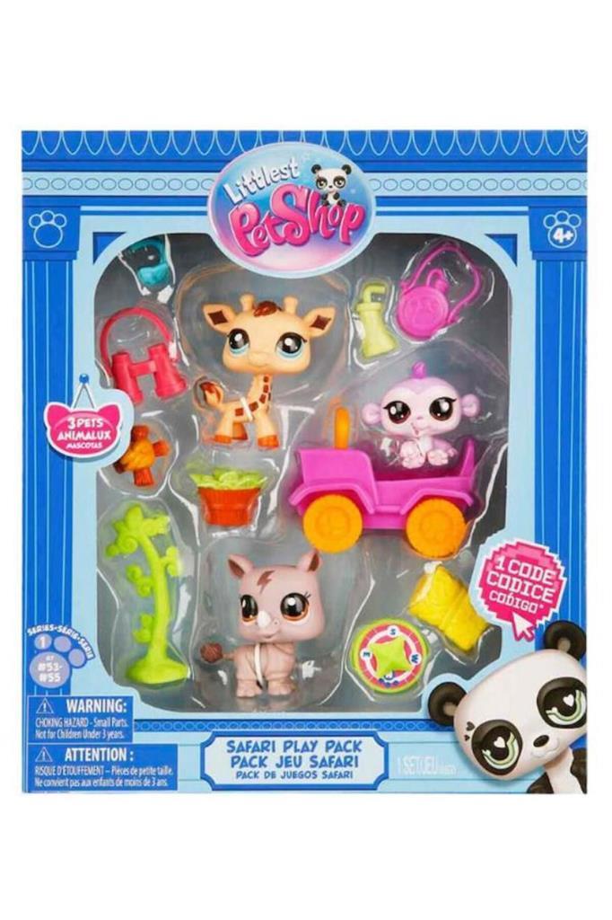 00524 - Li̇ttles Pet Shop Safari̇ Fi̇gür Set