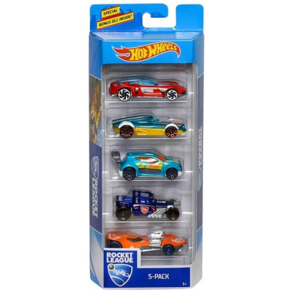 01806-Toplu - Hotwheels 5Li Araba Seti