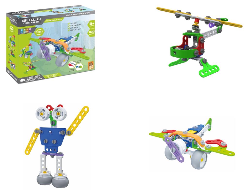Sök Tak 100 Parça Araç 3In1 Build Technic - 4100301-1