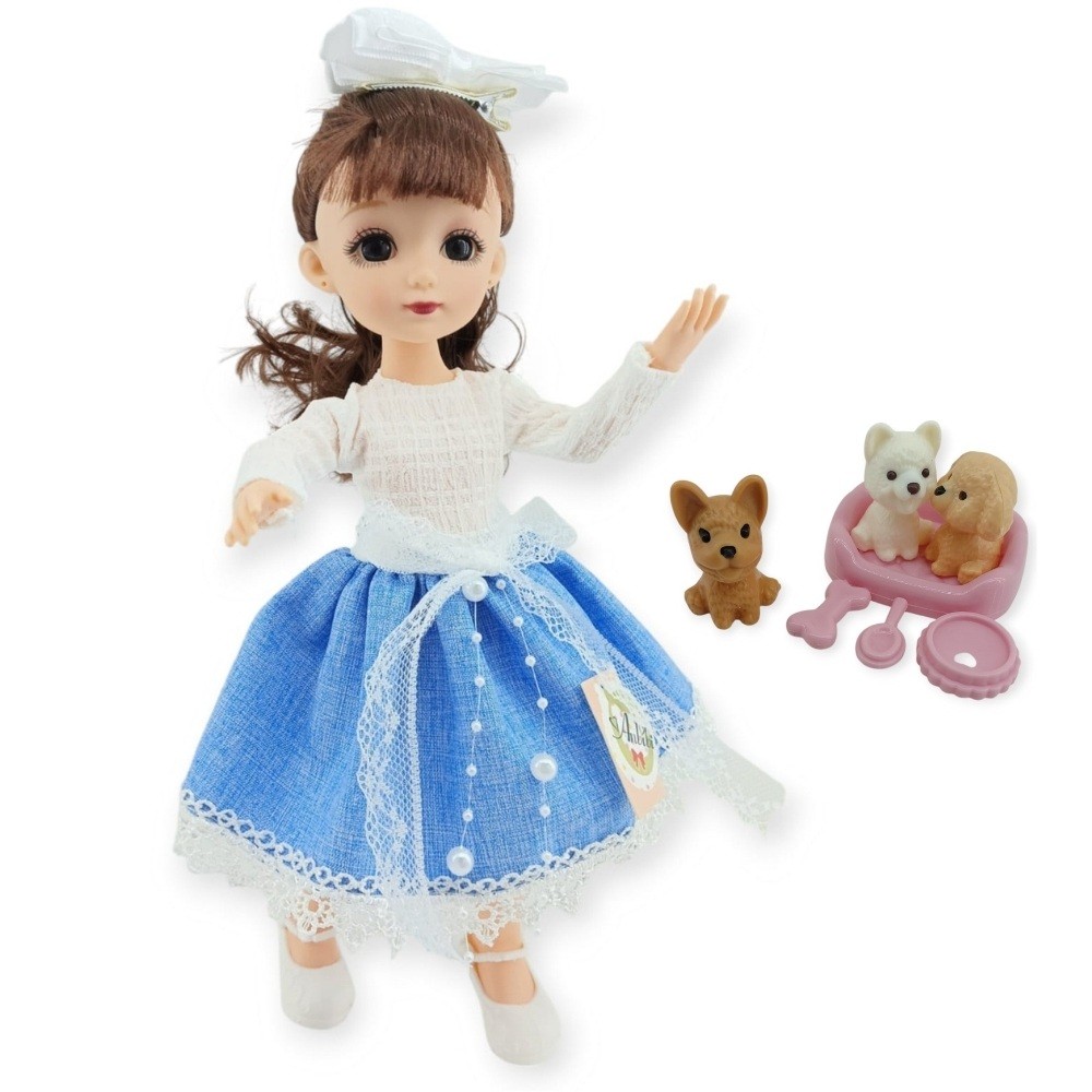 Anbibi Premium Bebek Hareketli Aksesuarlı - Wx197-1-Mavi̇