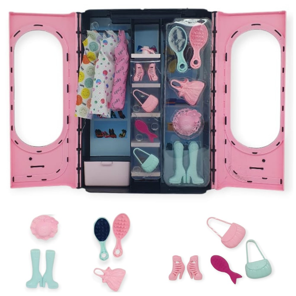 Anlily Stilim Sensin Elbise Dolabı - Açık Pembe