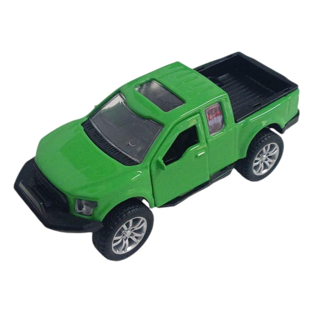 Çek Bırak Metal Arazi Aracı 13 Cm - Yeşil