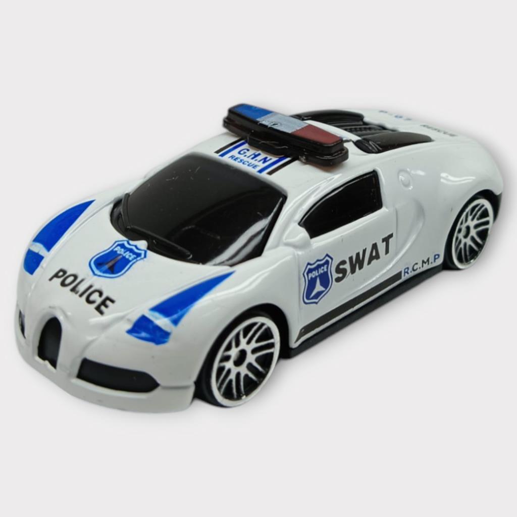 Metal Mini Polis Arabası  8 Cm - Polis - 2