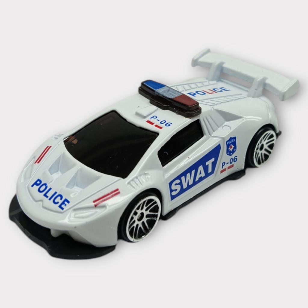 Metal Mini Polis Arabası  8 Cm - Polis - 3