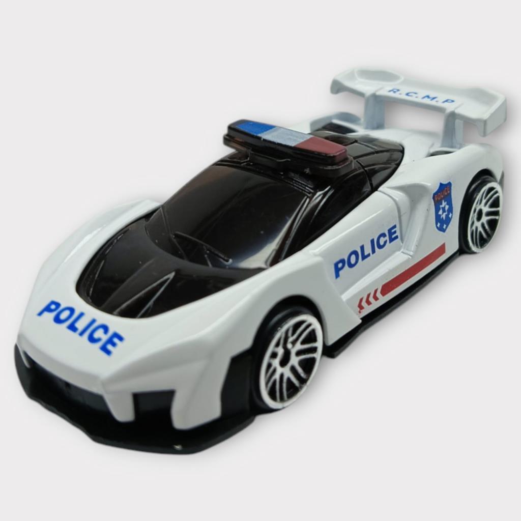 Metal Mini Polis Arabası  8 Cm - Polis - 4