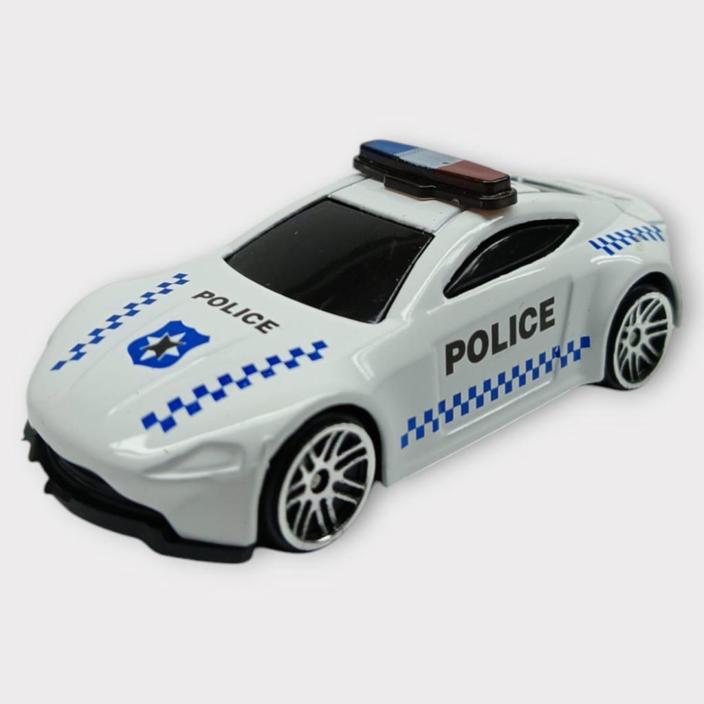 Metal Mini Polis Arabası  8 Cm - Polis - 5