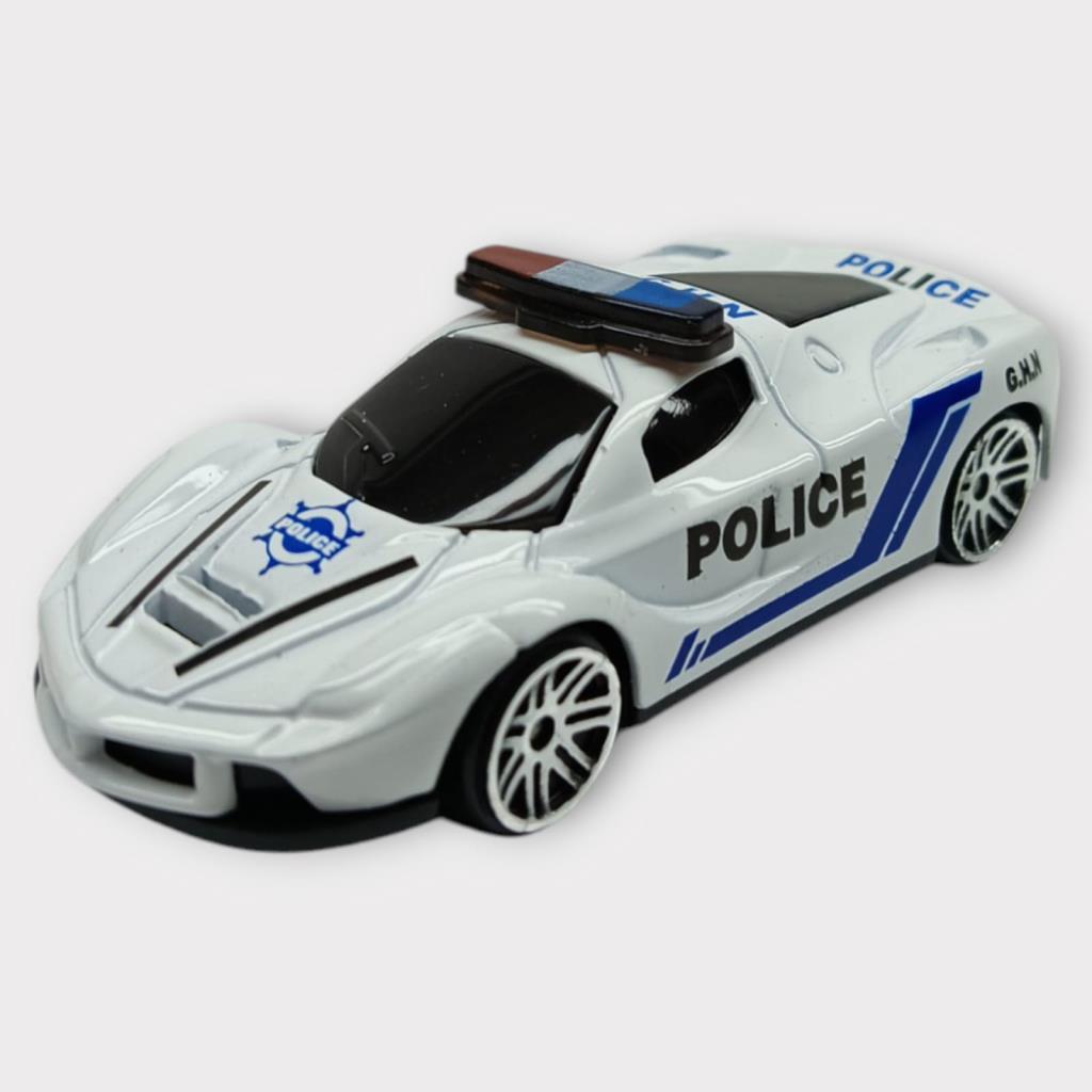 Metal Mini Polis Arabası  8 Cm - Polis - 7