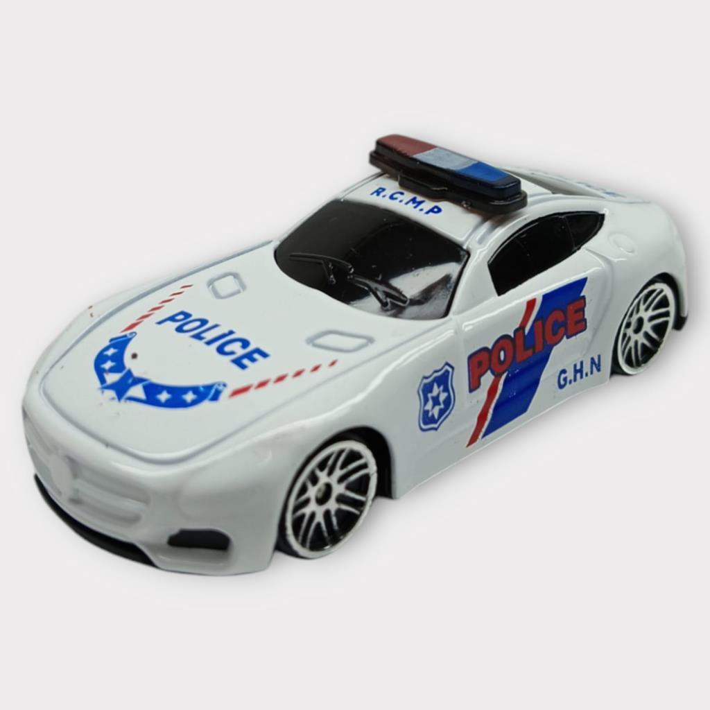 Metal Mini Polis Arabası  8 Cm - Polis - 8
