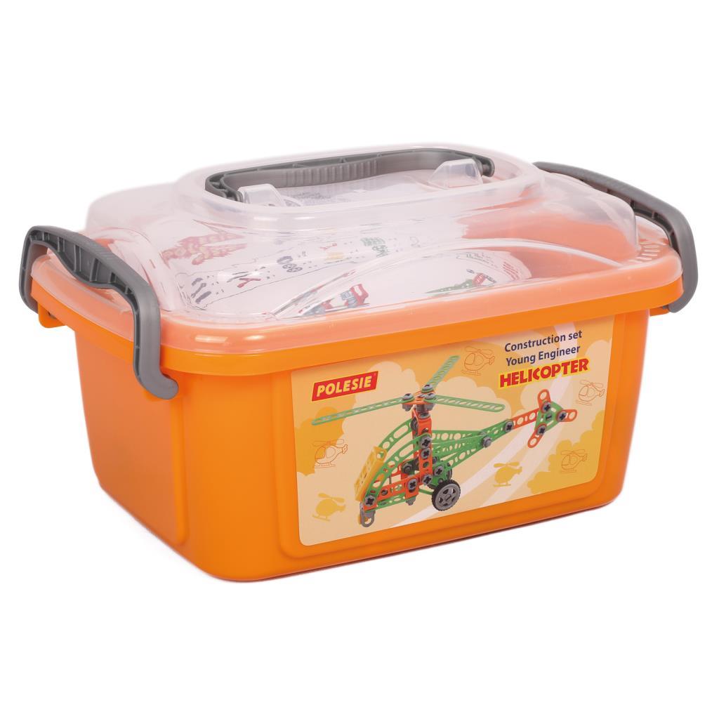 Polesie Mucit Tasarımcılar Helikopter Seti 129 Parça - Pol-83418