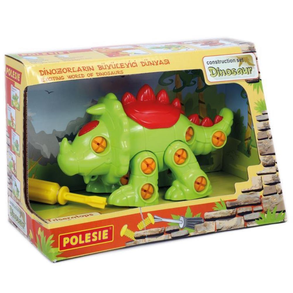 Polesie Sök Tak Dinozor Triseratops 32 Parça - Pol-76816