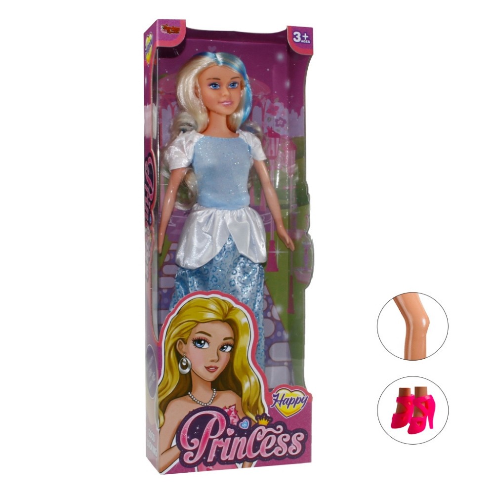 Prenses Bebek 30 Cm - 66774 - 4 - Mavi