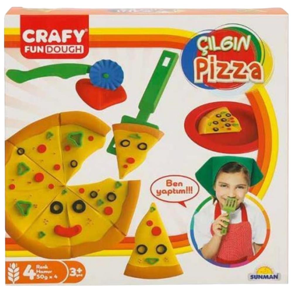 S01002012 - Oyun Hamuru Pizza Seti Kutulu