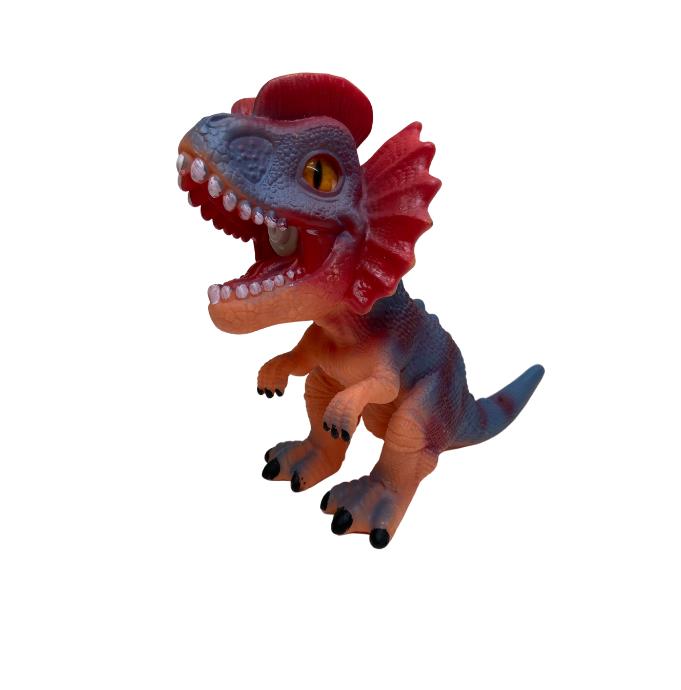 Soft Dinazor Neon Gözlü 24 Cm - Ld6206B-Dilophosaurus