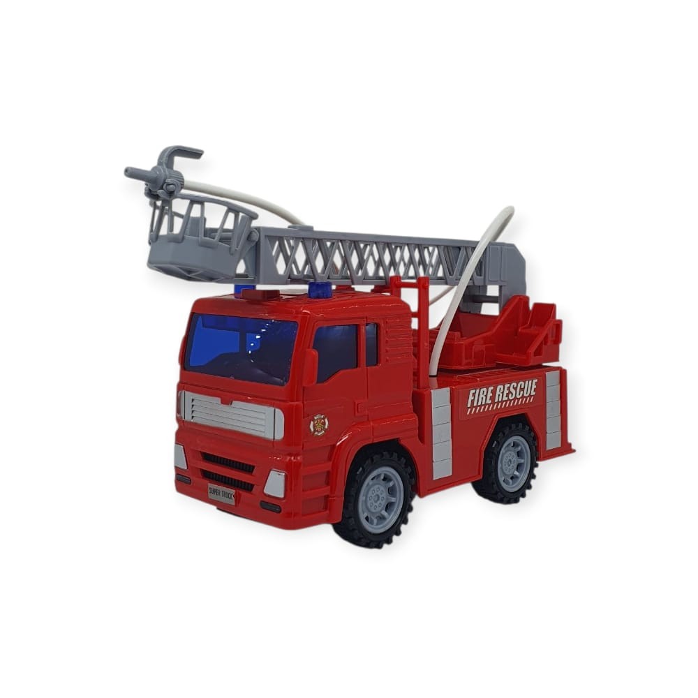 Su Fışkırtan Merdivenli İtfaiye Aracı - Sesli Işıklı - 661-01 - Merdivenli