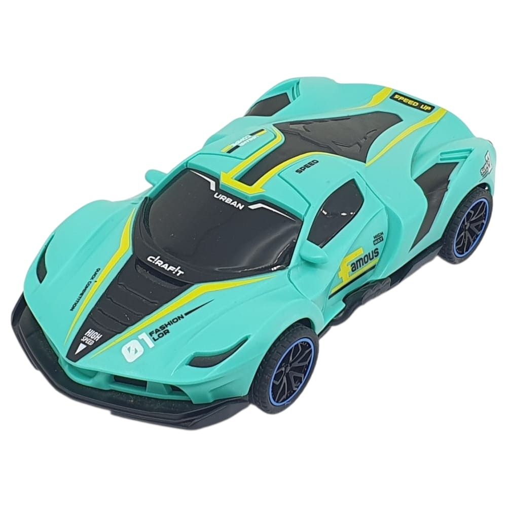 Sürtmeli Drift Arabalar 15 Cm - D400-52 - Turkuaz