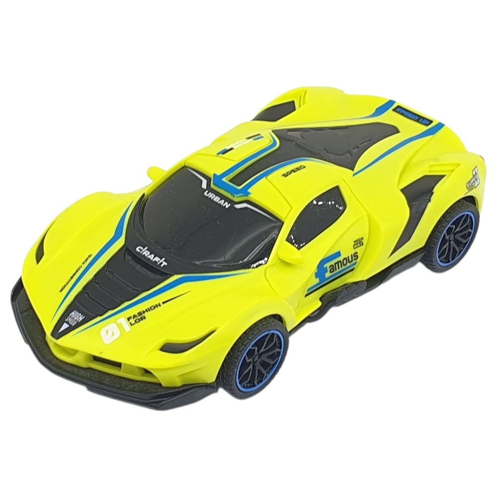 Sürtmeli Drift Arabalar 15 Cm - D400-52 - Sarı