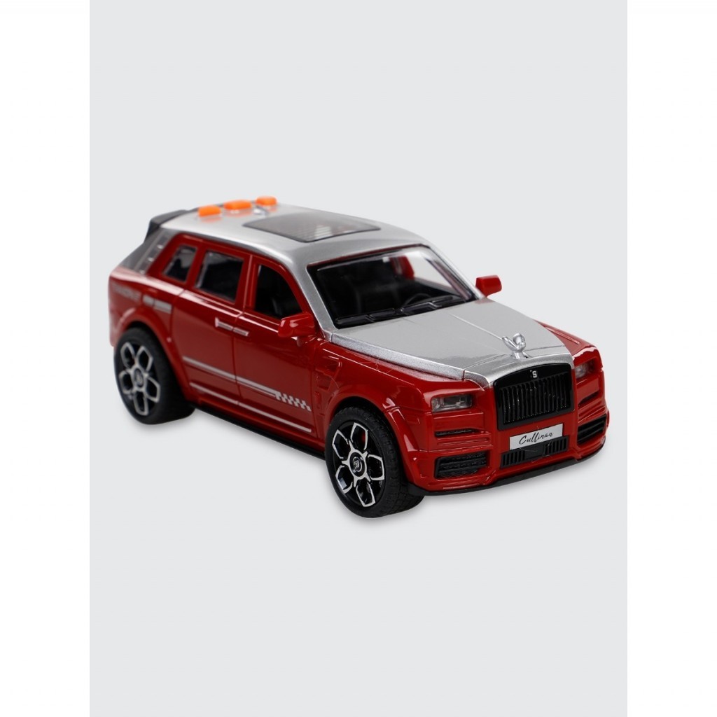 Sürtmeli Sesli Işıklı Model Araba - D700-03 - Kırmızı