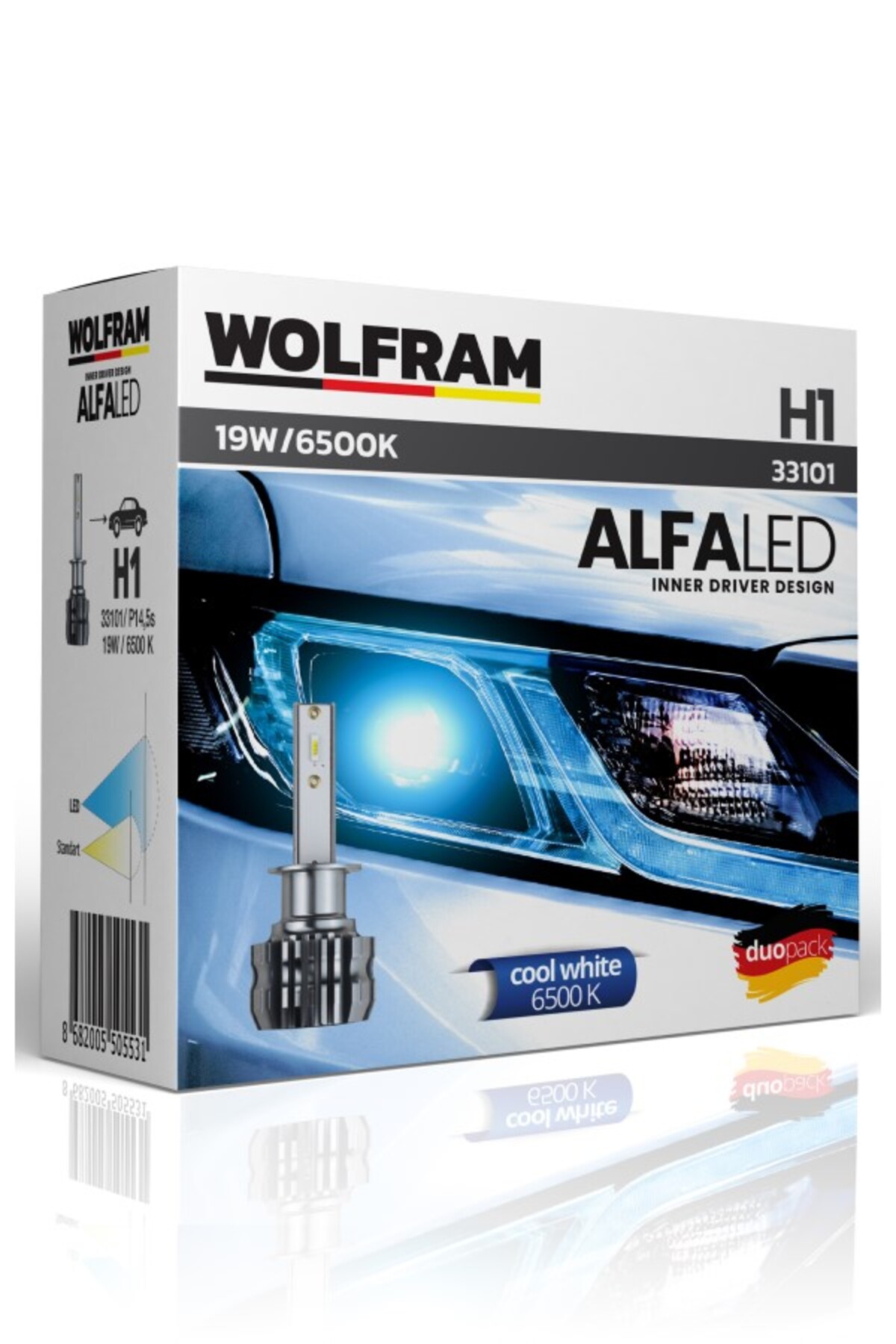 Wolfram Alfa H1 Led Far Ampul Takımı