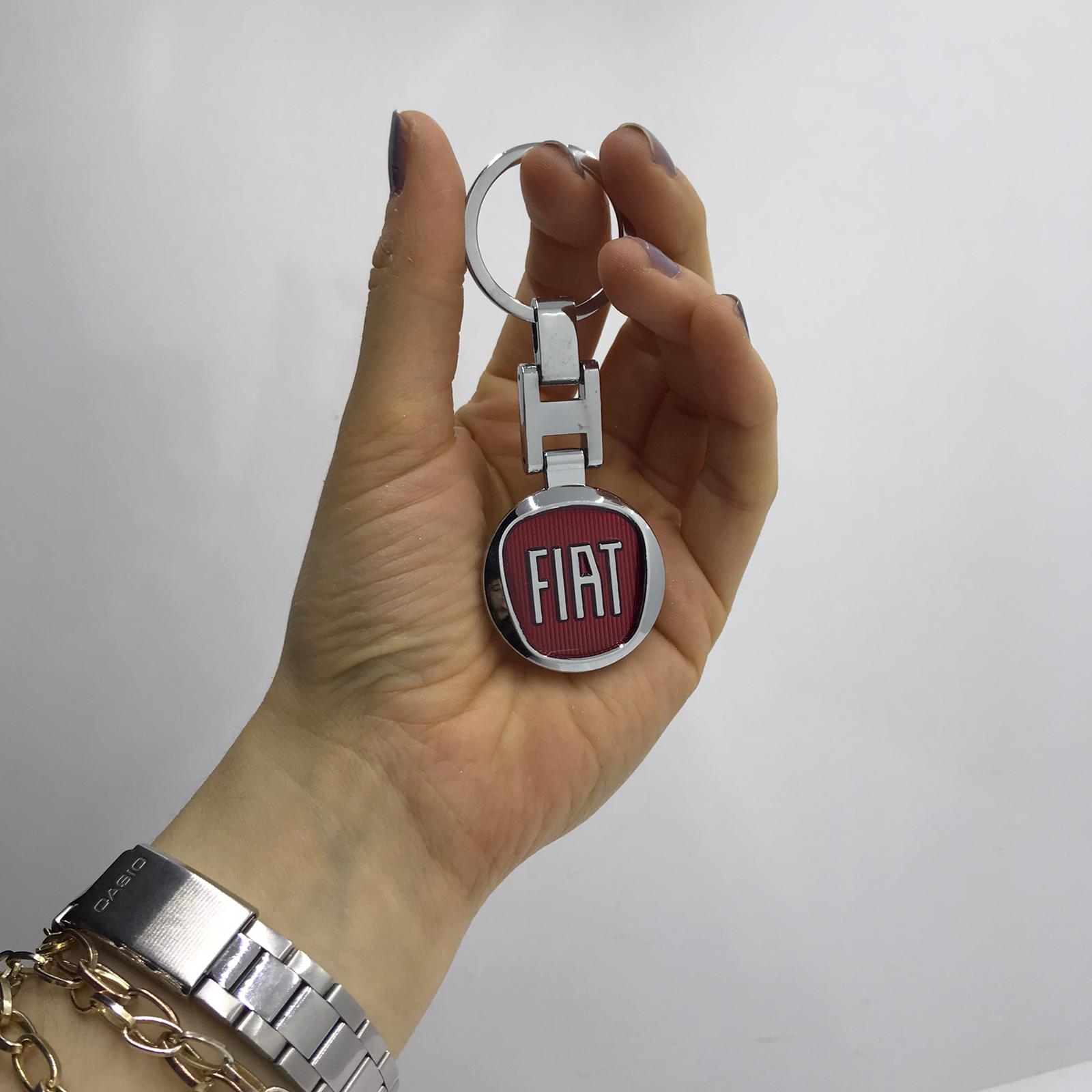 Fiat Metal çift Yönlü Anahtarlık Fiat Oto Anahtarlık