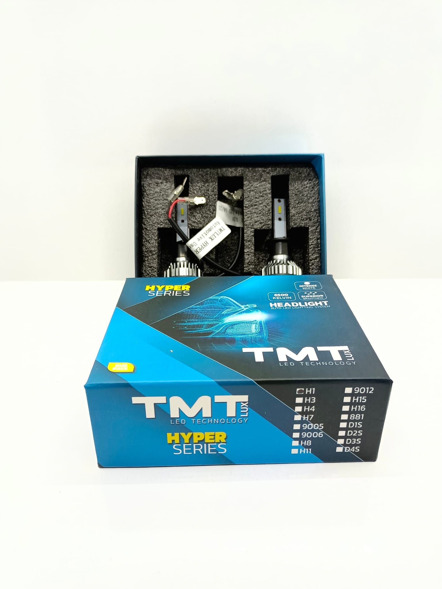 Tmt Hyper Series H1 Tip Led Xenon Ampul Takım 6500 Kelvin 10000 Lümen