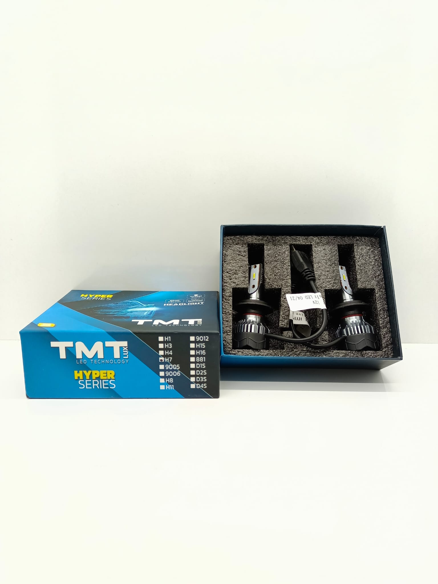 Tmt Hyper Series H7 Tip Led Xenon Ampul Takım 6500 Kelvin 10000 Lümen