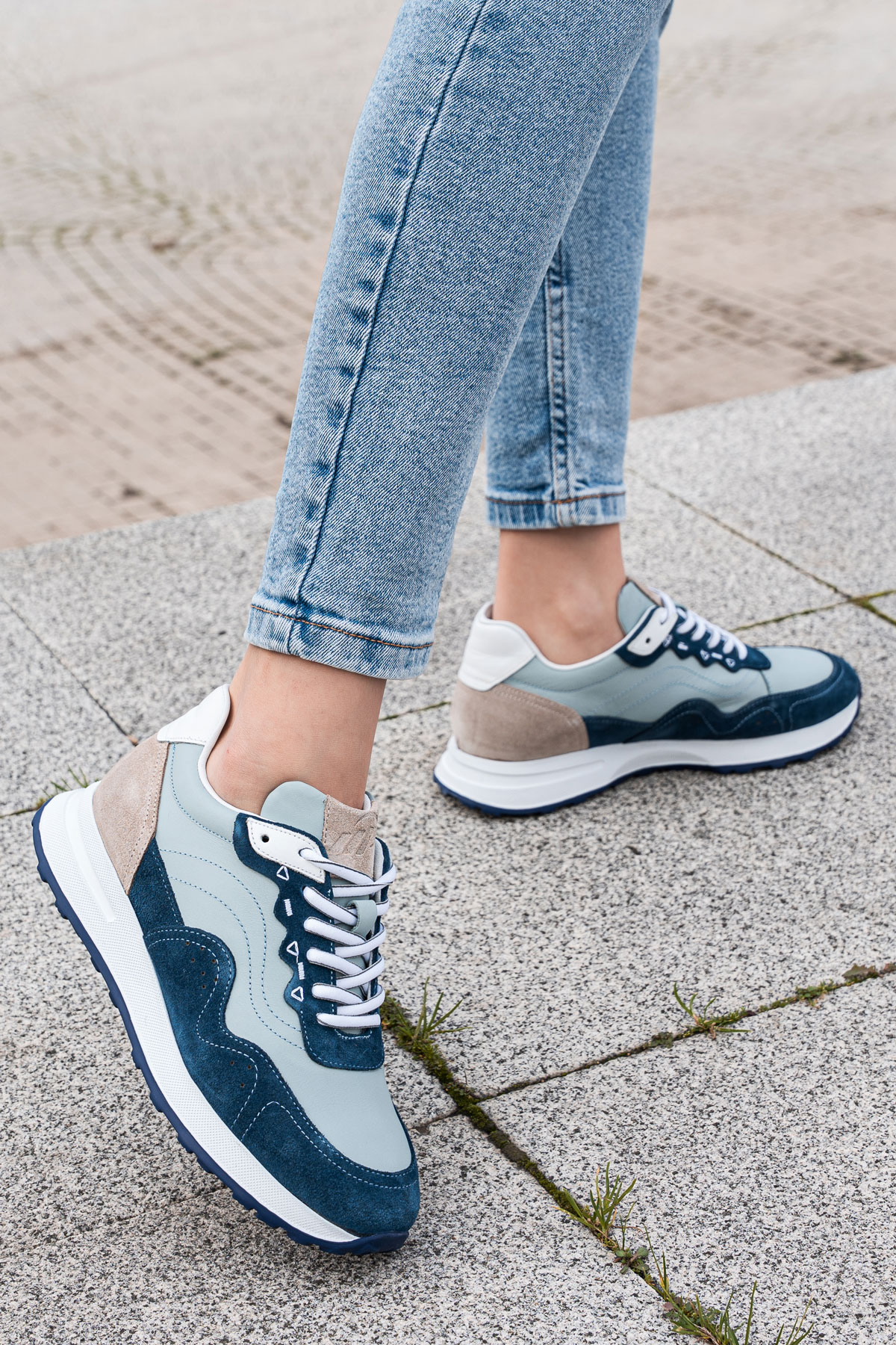 Hakiki Deri Kadın Sneaker