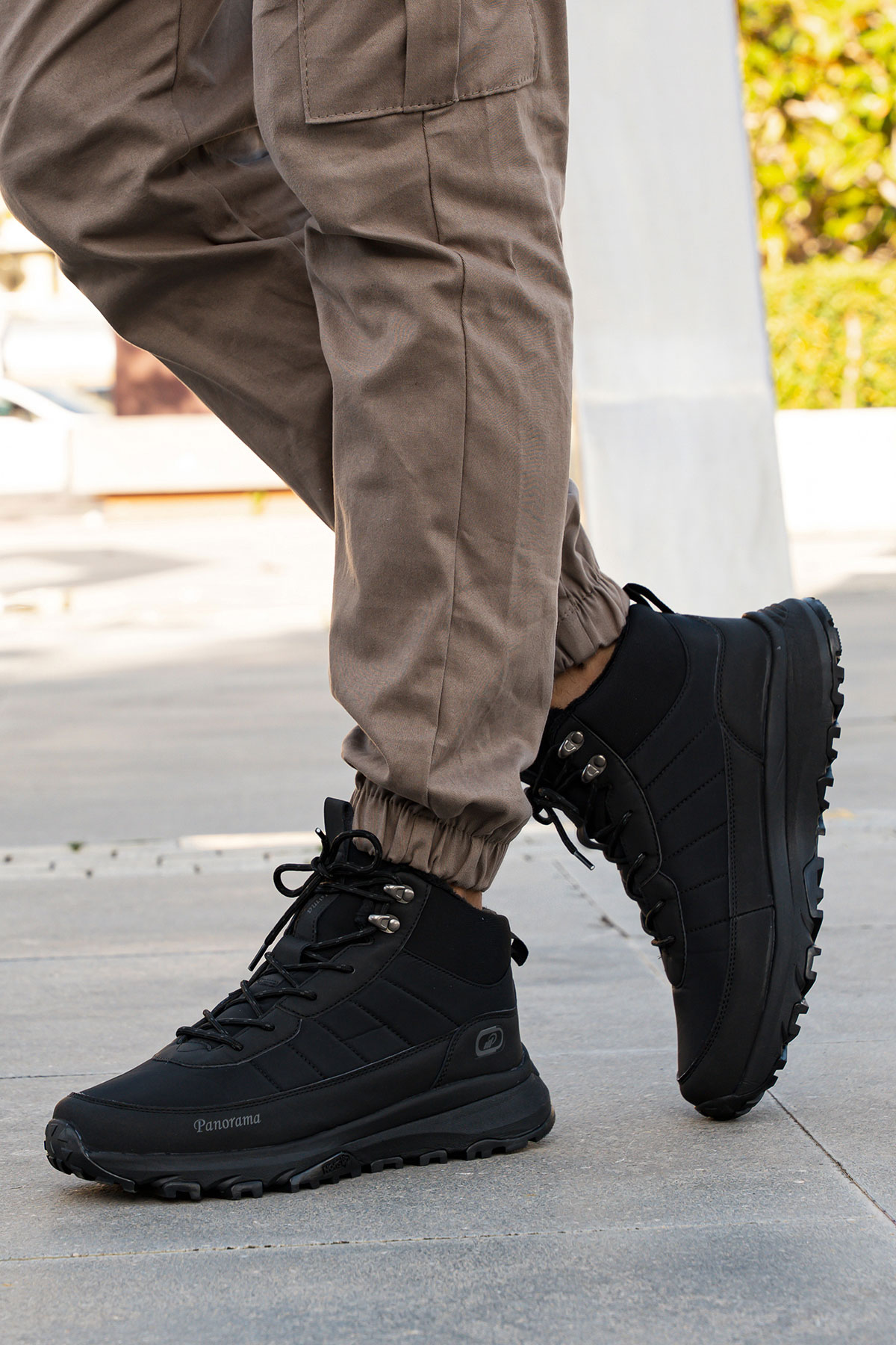 Erkek Bot Waterproof Kaymaz Taban