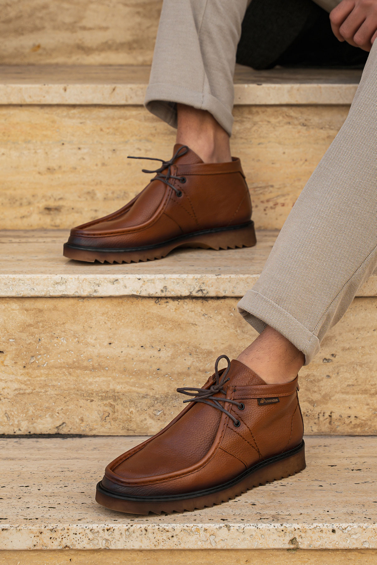 Premium Hakiki Deri Erkek Günlük Bot 