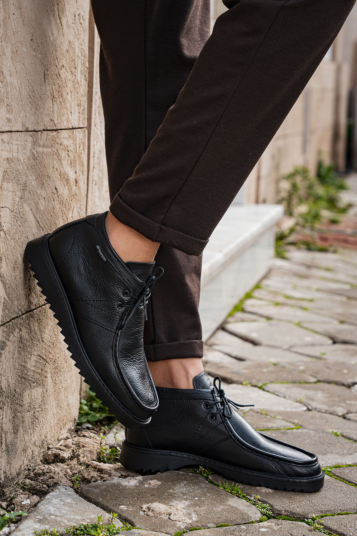 Premium Hakiki Deri Erkek Günlük Bot 