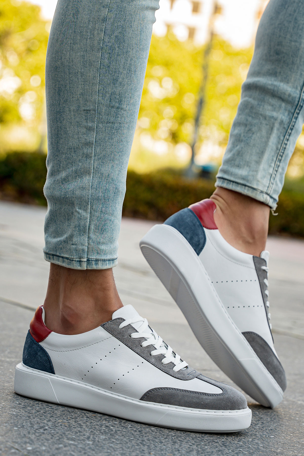 Hakiki Deri Erkek Comfort Sneakers