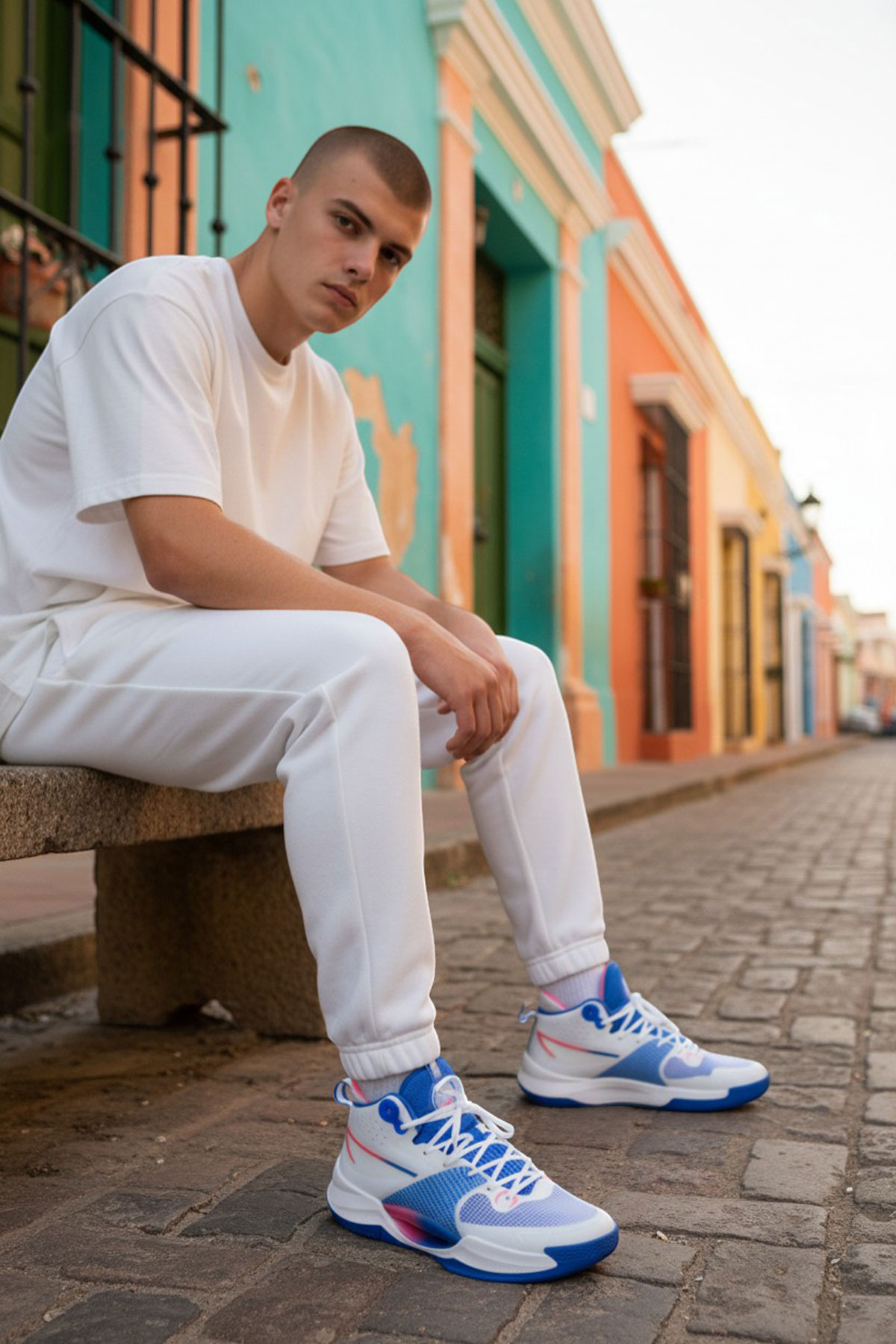 Мужские высокие кроссовки