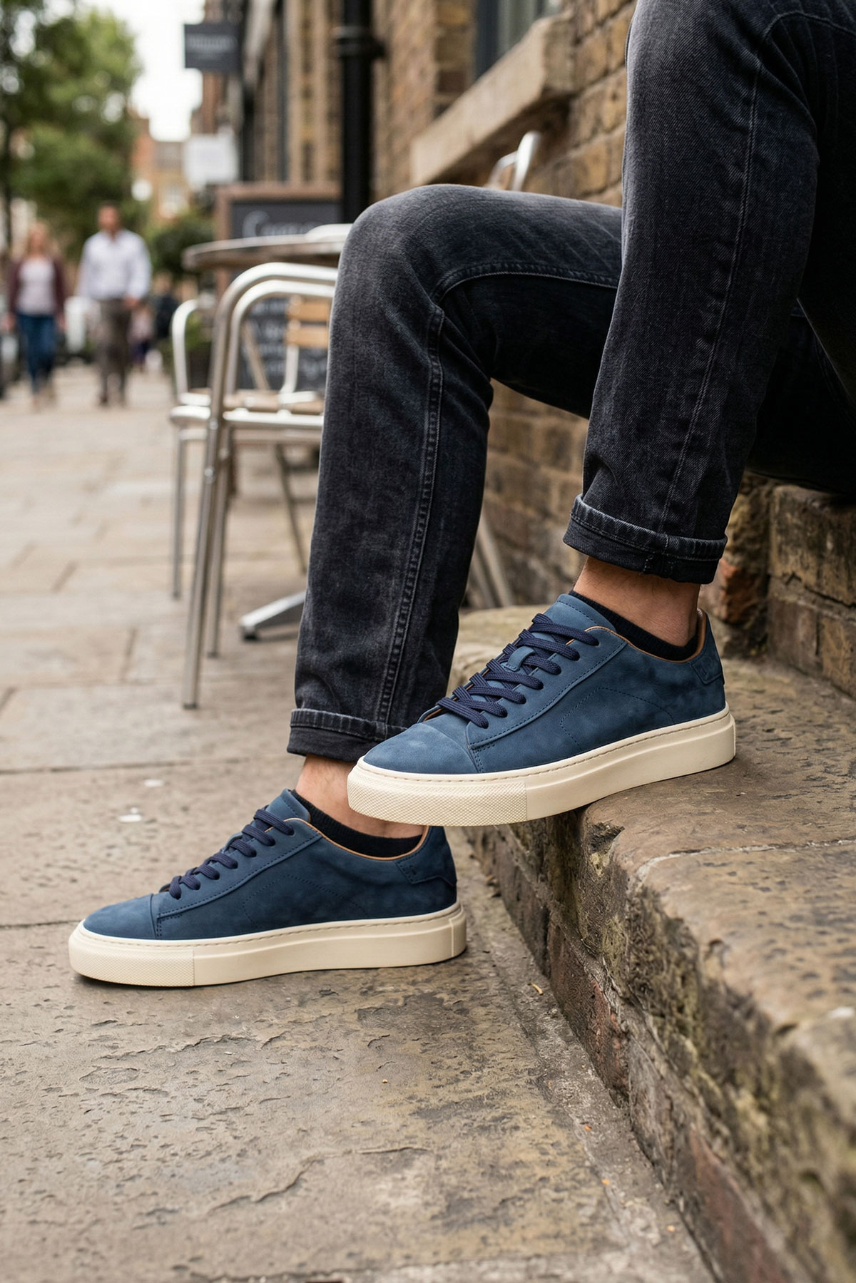 Hakiki Nubuk Deri Erkek Sneaker