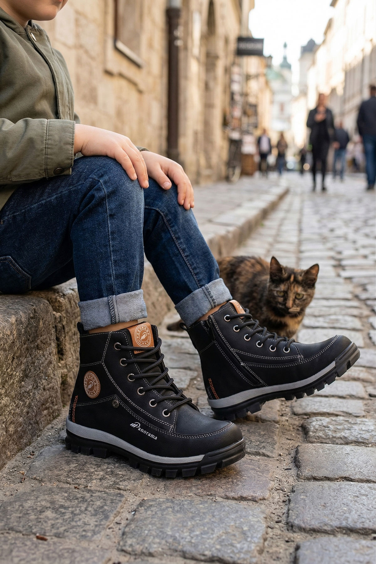 Kalın Tabanlı Pratik Erkek Çocuk Bot