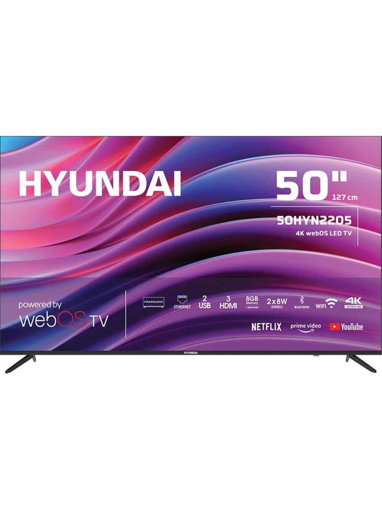 Hyundai 50HYN2205 4K Ultra HD 50' 127 Ekran Uydu Alıcılı webOS Smart LED TV