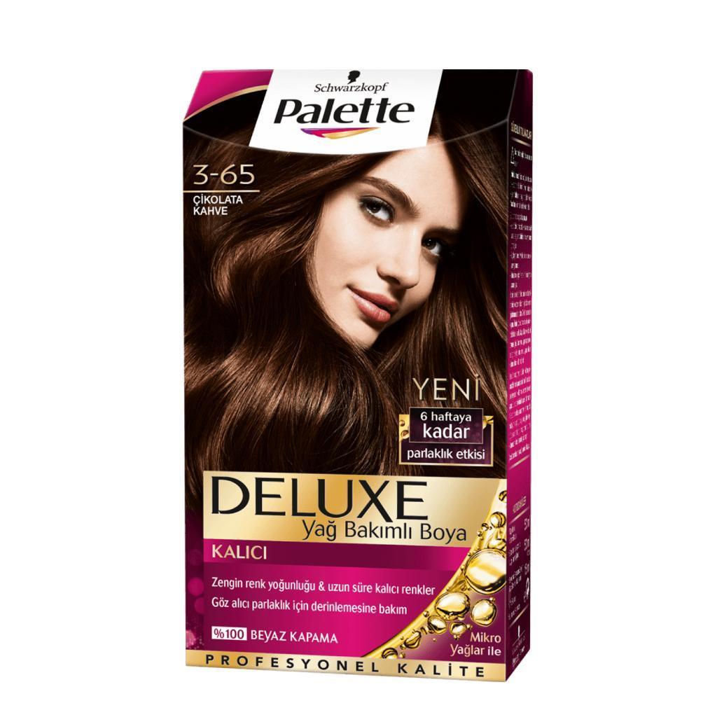 Palette Deluxe Saç Boyası 3.65 Çikolata Kahve,Palette,Saç Bakım,Saç