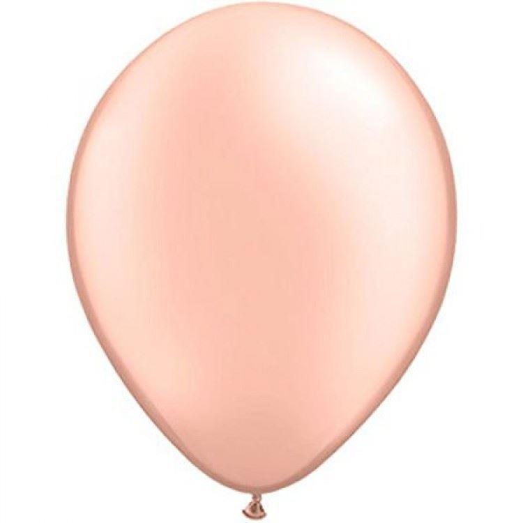 Metalik Latex Balon Rose Renk 10 Adet