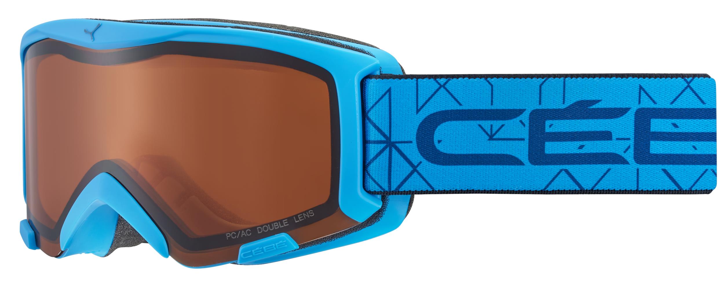  Cebe BIONIC  Çocuk Ergen Mat Blue  Orange Flash Mirror Cat.2 Kayak Gözlüğü
