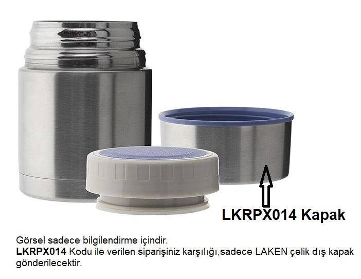  Laken Çelik LKP5/LKYP5 Yemek Termo 0.50L Çelik Dış Kapak