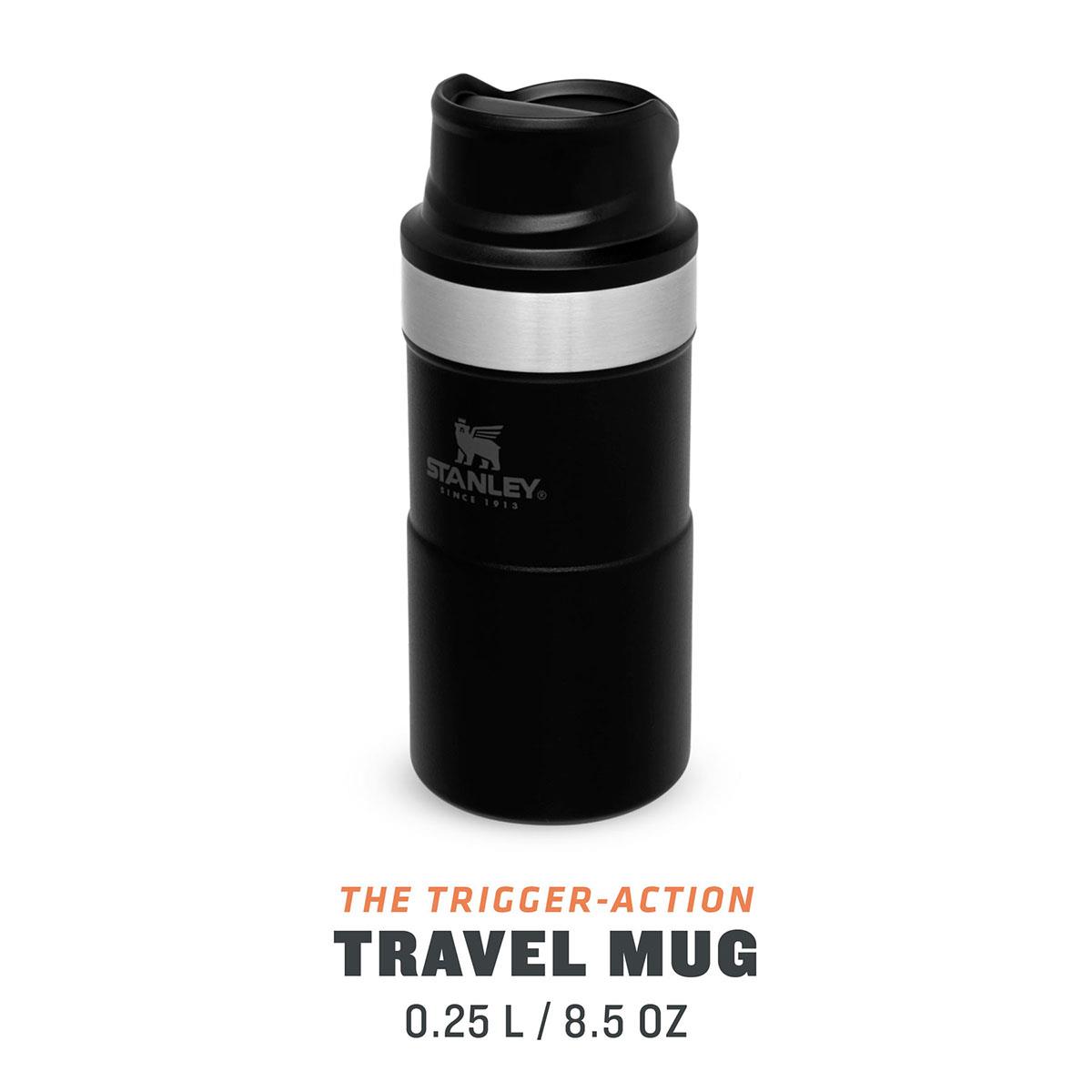  Stanley The Trigger Action Travel Mug 25L  8.5OZ  SiyahTermos AS1009849010