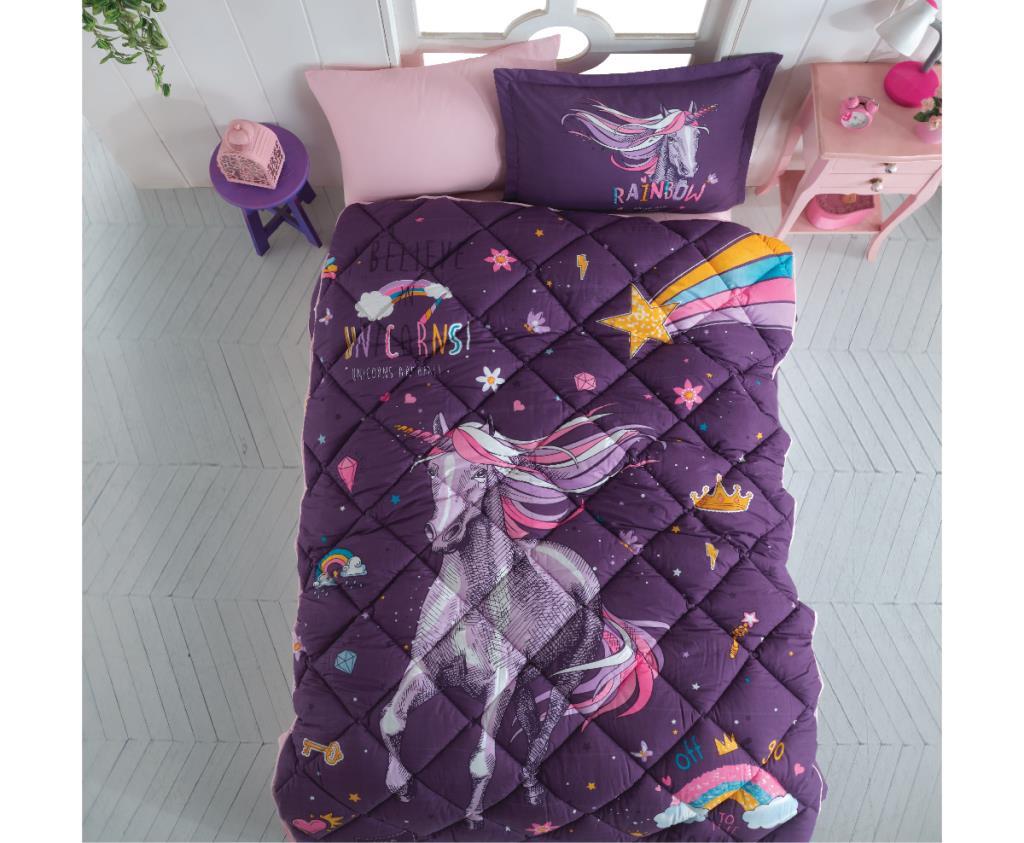 Clasy Tek Kişilik Ranforce Genç Desen Uyku Seti Rainbow