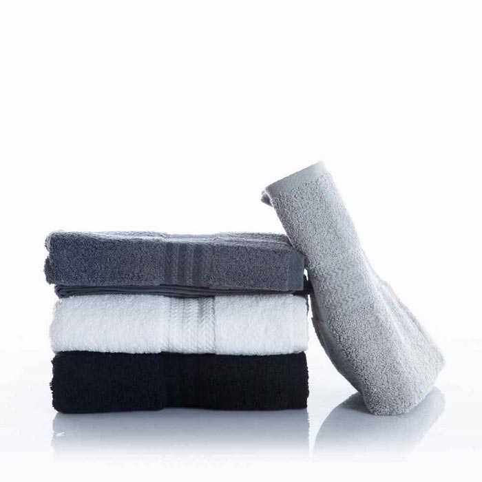 Hobby Rainbow 4´lü 50x90 Havlu Seti Siyah